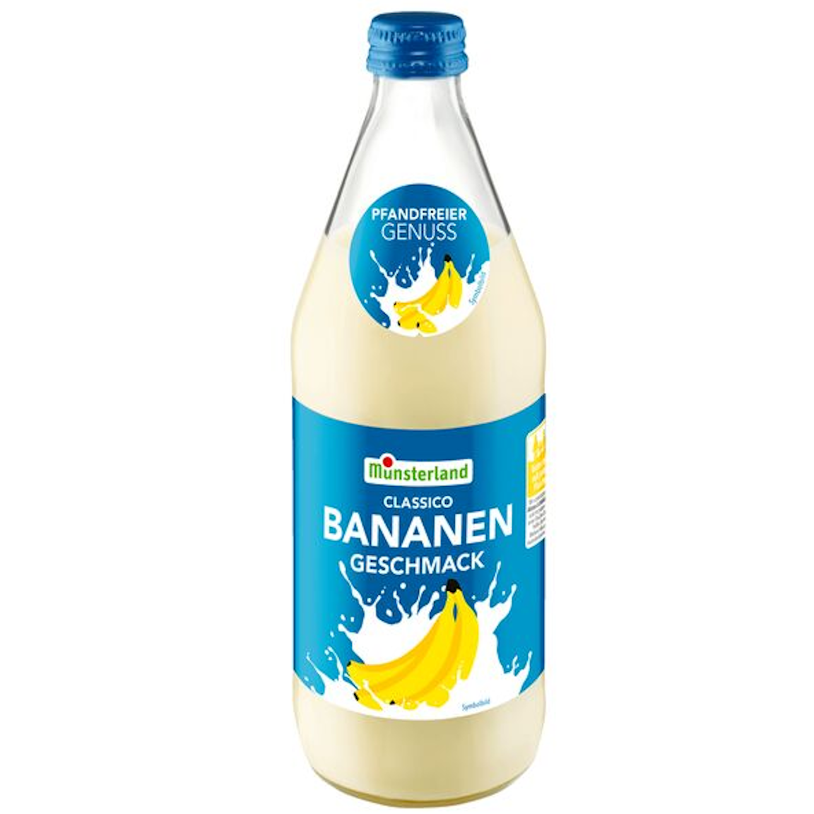 Münsterland Banana Milch-Drink (12x500ml. Glas Einweg)