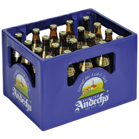 Andechser Doppelbock Dunkel (20/0,5 Ltr. Glas MEHRWEG)