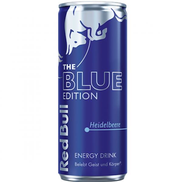 Red Bull Blue Edition Heidelbeere (24/0,25 Ltr. Dose EINWEG)