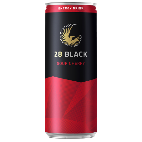 Dose 28 Black Sour Cherry – fruchtig‑saurer Sauerkirsch‑Energy Drink