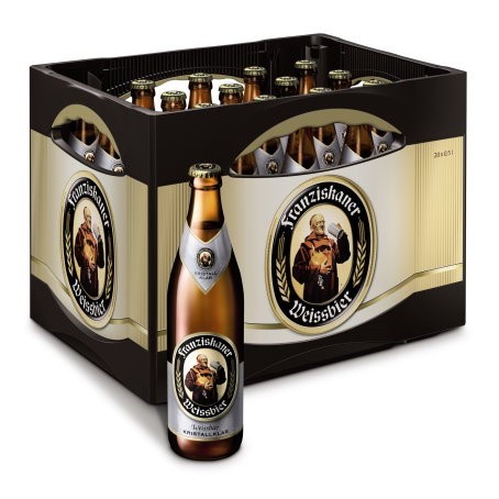 Franziskaner Kristall (20/0,5 Ltr. Glas MEHRWEG)