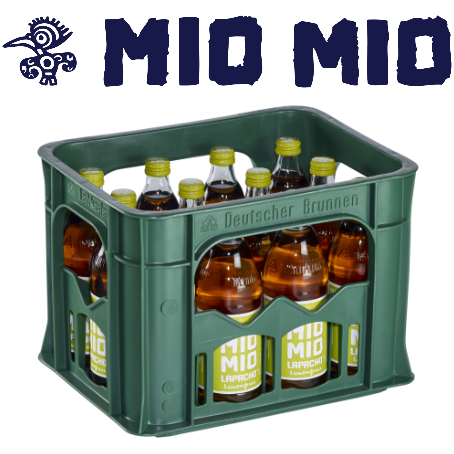Mio Mio Guarana Pomegranate (12/0,5 Ltr. Glas Mehrweg)