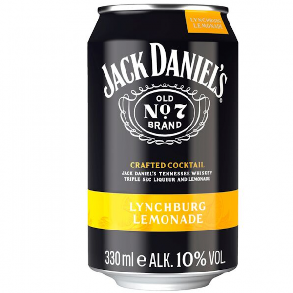 Jack Daniel's Lynchburg Lemonade (12/0,33 Ltr. Dose EINWEG)