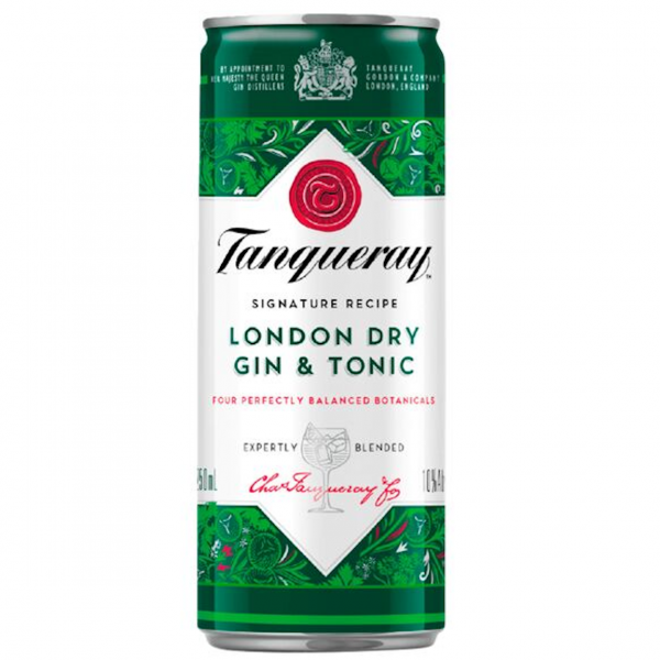 Tanqueray London Dry Gin & Tonic (12/0,25 Ltr. Dose EINWEG)