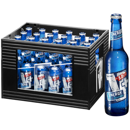 Veltins V+ Energy (24/0,33 Ltr. Glas MEHRWEG)