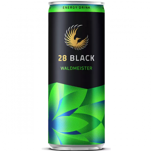 Dose 28 Black Waldmeister – grüner Kräuter‑Energy Drink